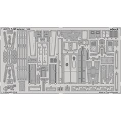 Eduard 1:48 Elementy wnętrza do Grumman F-14D Tomcat dla Tamiya