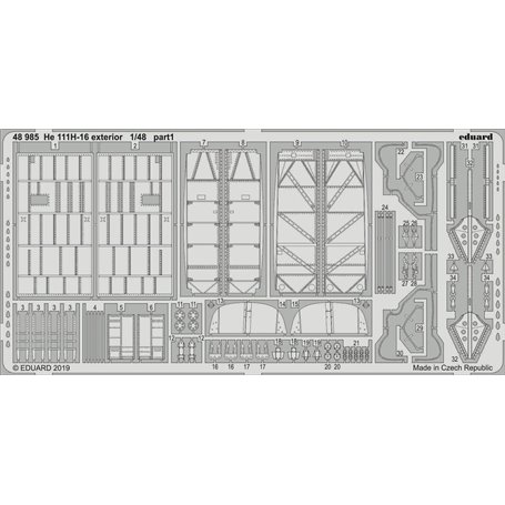 He 111H-16 exterior ICM