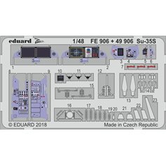 Eduard ZOOM 1:48 Sukhoi Su-35S dla GWH