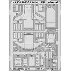 B-25G interior ITALERI