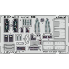 Eduard 1:48 Interior elements for AH-1Z / Kitty Hawk