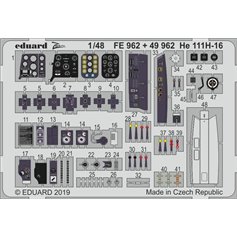 Eduard ZOOM 1:48 Interior elements nosa for Heinkel He-111 H-16 / ICM 