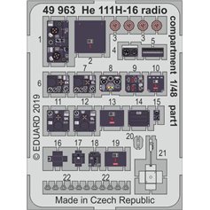 Eduard ZOOM 1:48 Przedział radiowy do Heinkel He-111 H-16 dla ICM