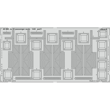 Ju 52 passenger seats REVELL