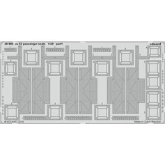 Eduard ZOOM 1:48 Passanger seats for Junkers Ju-52 / Revell