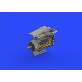 Bf 109G-6 engine TAMIYA