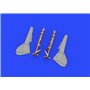 Fw 190A-8/R2 undercarriage legs BRONZE EDUARD