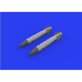 Eduard BRASSIN 1:48 B43-0 NUCLEAR WEAPON w/SC43-3/-6 TAIL ASSEMBLY - 2pcs.