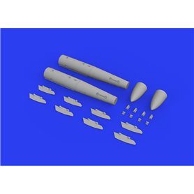 Eduard 1:48 B43-0 NUCLEAR WEAPON w/SC43-3/-6 TAIL ASSEMBLY