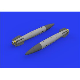 Eduard BRASSIN 1:48 B43-1 NUCLEAR WEAPON w SC43-3/-6 TAIL AASEMBLY - 2pcs.