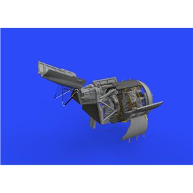 Fw 190A-8 engine & fuselage guns EDUARD