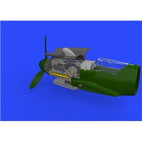 Bf 109G-10/U4 engine EDUARD