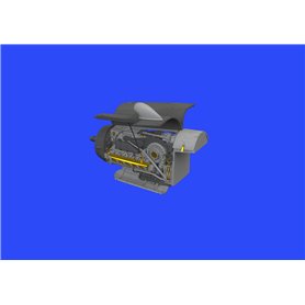 Bf 109G-10/U4 engine EDUARD