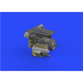 Bf 109G-10/U4 engine EDUARD