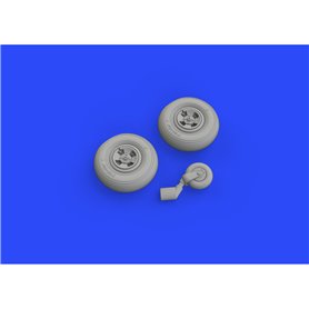 Spitfire Mk.XIV wheels - 4spoke AIRFIX