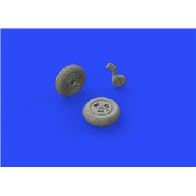 Spitfire Mk.XIV wheels - 3spoke AIRFIX