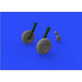 Spitfire Mk.XIV wheels - 3spoke AIRFIX