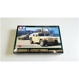 Tamiya 1:48 US modern truck 4x4 w/grenade launcher