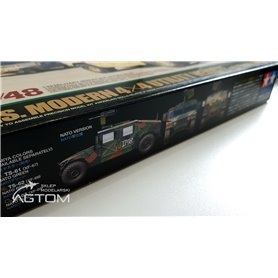 Tamiya 1:48 US modern truck 4x4 w/grenade launcher