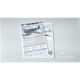 Tamiya 1:72 Mitsubishi A6M5 Zero SILVER PLATED