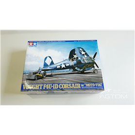 Tamiya 1:48 Vought F4U-1D Corsair z pojazdem Moto Tug