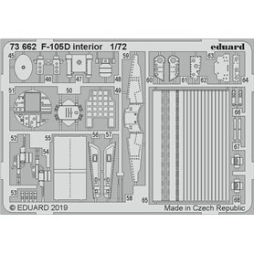 F-105D interior TRUMPETER