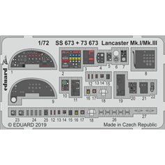 Eduard ZOOM 1:72 Interior elements for Avro Lancaster Mk.I / Mk.III / Revell