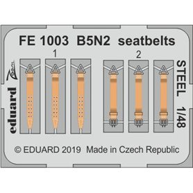 B5N2 seatbelts STEEL HASEGAWA