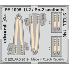 Eduard Edua49789 Do 17z-2 Seatbelts Steel 1/48 