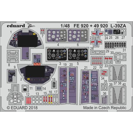 Eduard ZOOM 1:48 L-39ZA TRUMPETER