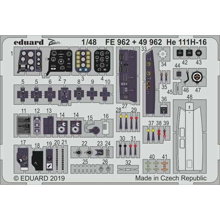 Eduard ZOOM 1:48 He 111H-16 ICM