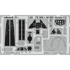 Eduard ZOOM 1:48 Hunter F.6 dla Airfix