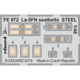 La-5FN seatbelts STEEL ZVEZDA