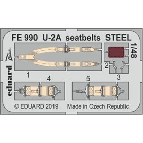 U-2A seatbelts STEEL AFV CLUB