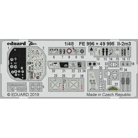 Eduard ZOOM 1:48 IL-2 M3 TAMIYA