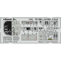 Eduard ZOOM 1:48 Ilyushin Il-2m3 Sturmovik dla Tamiya