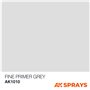 AK Interactive FINE PRIMER - podkład w sprayu - GREY - 400ml