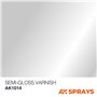 AK Interactive Semi-Gloss varnish - Spray 400ml (Includ