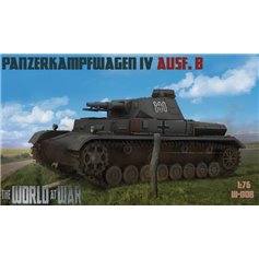 IBG 1:72 THE WORLD AT WAR - NUMER 10 w/modelem Pz.Kpfw.IV Ausf.B