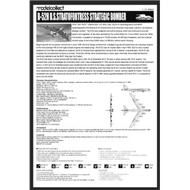 Modelcollect 1:72 B-52H - US STRATOFORTRESS STRATEGIC BOMBER