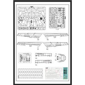 Modelcollect 1:72 B-52H - US STRATOFORTRESS STRATEGIC BOMBER