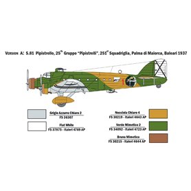 Italeri 1:72 SM.81 Pipistrello