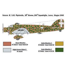 Italeri 1:72 SM.81 Pipistrello