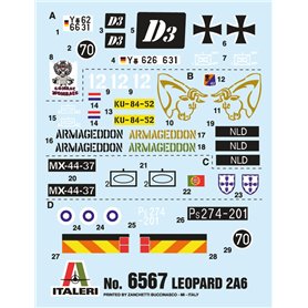 Italeri 1:35 Leopard 2A6