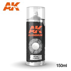 AK Interactive ALUMINIUM - farba w sprayu -150ml