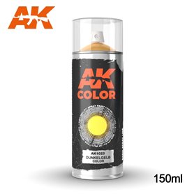 AK Interactive DUNKELGELB - farba w sprayu -150ml