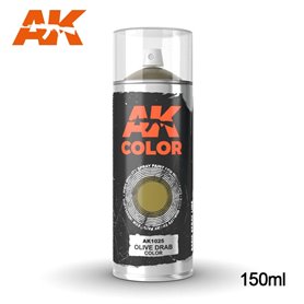 AK Interactive OLIVE DRAB - farba w sprayu -150ml