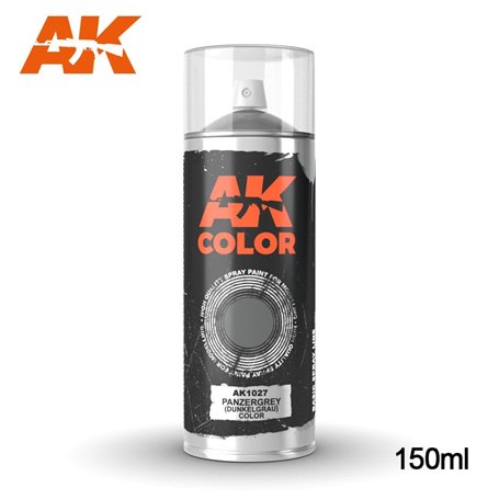 AK Interactive Panzergrey (Dunkelgrau) color - Spray 15