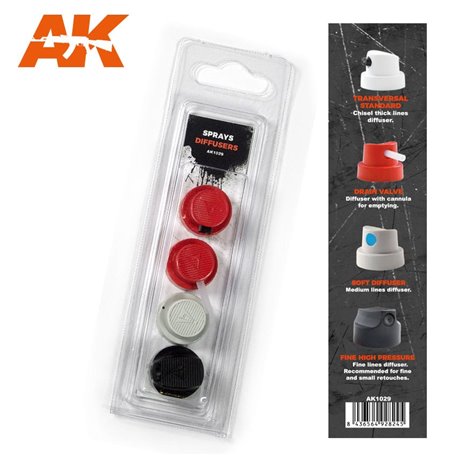 AK Interactive Spray Diffusers Set 2