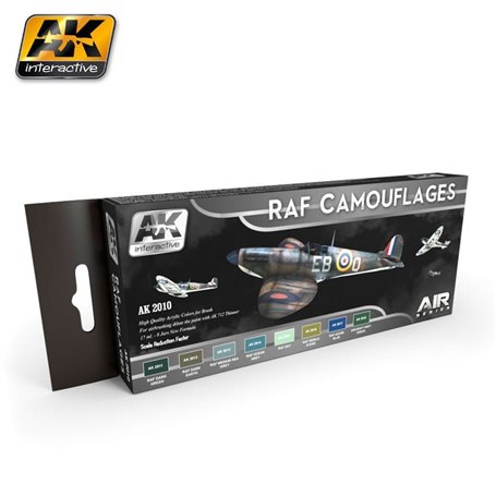 AK Interactive RAF Camo Color Set